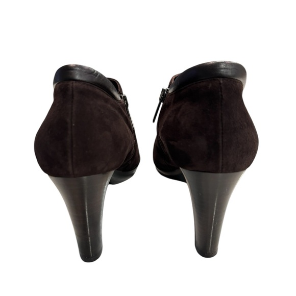 Aquatalia Like NEW Brown Suede 3” Heels, 9.5 - Picture 6 of 10